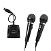 Singstar 5in1 Adapter + 2x Mikrofone Wii PS2 PS3 PC