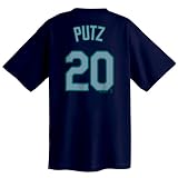 J.J. Putz Seattle Mariners Name and Number Tee