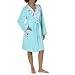  : Nick & Nora® Short Fleece Robe - Elephants