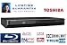 Toshiba Blu-Ray player, Plays any region Standard dvds…