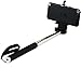 Extendable Selfie Monopod - Self Portrait Camera Extender Stick - Handheld Pole and Clamp for iPhone & Android - Holder Mount Secures Cellular Phone for Picture & Video Shooting - For All Smart Cell Phones - 100% Satisfaction Guarantee - Best Quality Adjustable Pickstick