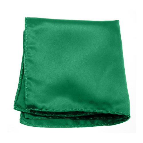 Solid Color Pocket Square by Jacob Alexander - Kelly Green
