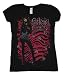 Selena Gomez Singer Zebra Soft Juniors Girl's Youth T-Shirt Tee