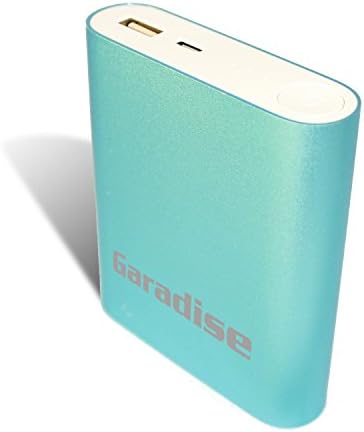 Garadise Compact II 10400Mah External Battery Portable Charger Power Bank with Ics Technology. (2.1Amp Output,2Amp Input Fast Charging) for Smartphone, Tablets (Blue)