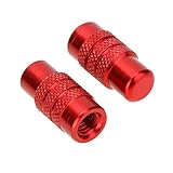 Lixada 自転車用　アルミフレンチバルブキャップ (仏式)　2個入り 腐食防止　高級アルマイト