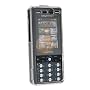 Eforcity Clip-on Crystal Case Cover for Sony Ericsson K810 / K810i, Transparent Clear