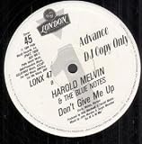 DON`T GIVE ME UP 12" SINGLE UK LONDON 1984 3 TRACK DJ PRO B/W USA 7" MIX, AND DUB MIX (LONX47)