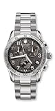 Victorinox Swiss Army Mens 241405 Chrono Classic PVD Coated Grey Dial Watch