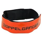 DOPPELGANGER(ドッペルギャンガー) LED裾バンド DA018LB 自転車・ウォーキング用ポジションライト 4連LED 反射素材採用 防滴仕様 軽量18g [連続点滅200時間]