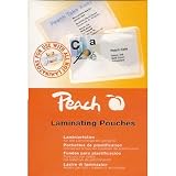 500 Stk. PEACH Laminierfolientaschen für Badge / Identity Cards, 67 x 99mm