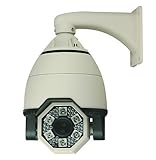 Backstreet-Surveillance - 330 Foot Night Vision Pan-Tilt-Zoom Speed Dome Surveillance Camera