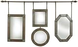 Hanging Collage Mirror 60x36 Distressed Brwn