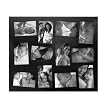 12 Opening Cockeyed Collage Frame - Black