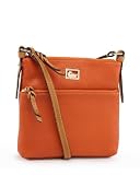 Dooney & Bourke Dillen Leather Letter Carrier Cross-Body Bag
