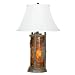 Mario Lamps 07T654 Pine Cones Table Lamp, Antiqued Bronze