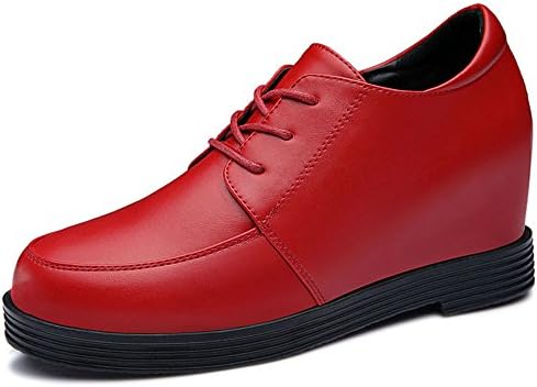 Yasilaiya Women's Enticing Artificial Leather Round Mouth Oxfords with inner wedge