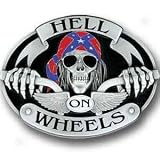 Oversized Belt Buckle - Hell on Wheels
