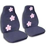 1997 Jeep Wrangler TJ seat covers. One front set of seat covers. Blue grey cherry... by Designcovers