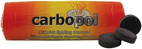 #HK328 10pc Display - Carbopol Quick Light SO8Xx Charcoal - Assorted TK61o6 Sizes adefg657 hj21bnm mklo78 Carbopol oBtyFWcmFV charcoal is quick lighting, tasteless, long burning, and provides perfect heat circulation. Made with extreme hard compression for ease of handling while in use. Each display contains 10 rolls for a YzcYSV total of 100 charcoal pieces.