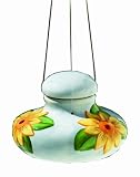 Bird Brain Sunflower Ceramic Hummingbird Feeder