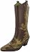DAV Cowboy Seven Seas Country Womens Western Shoes Rain Boots Booties Dark Brown