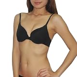 Womens Love Affair Lingerie Perfectly Fit Padded Underwired Soft Cup Bra / Underwear - Black