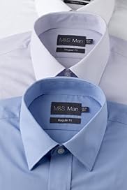 3 Pack Easycare Classic Collar Assorted Shirts