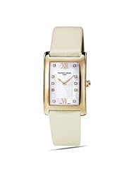 Frederique Constant Carree Ladies Heart FC-200WHDC25 26 Diamonds Stainless Steel Case White Satin Anti-Reflective Sapphire Womens Watch