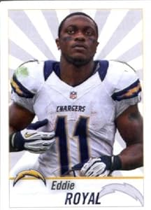 2013 Panini NFL Stickers # 223 Eddie Royal San Diego Chargers