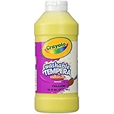 Crayola Artista II Washable Tempera Paint 16oz Yellow