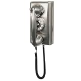Crosley 302 Wall Phone CR55-Brushed Chrome