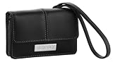 PENTAX 50161 Compact Leather Case - black for Optio M30, Optio M40, Optio M50