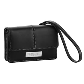 Pentax LC-M1 Black Leather Case for Optio M50