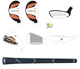 Peak Pro Senior Edition All Graphite Irons Set wHybrids & Sand Wedge Left & Right Hand Cadet or Regular Length; Fast Shipping