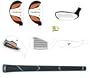 Peak Pro Senior Edition All Graphite Irons Set wHybrids & Sand Wedge Left & Right Hand Cadet or Regular Length; Fast Shipping