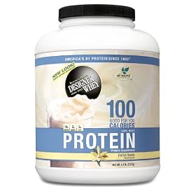 DESIGNER WHEY Protein Powder French Vanilla, All Natural Ingredients, 4.4 Pound Unit