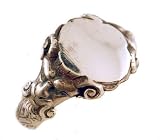 Victorian Style Sterling Silver Signet Ring