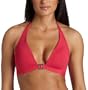 Calvin Klein Women's Molded Halter Swimsuit Top,Azalea,34B