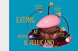 Eating at Hotel Il Pellicano
