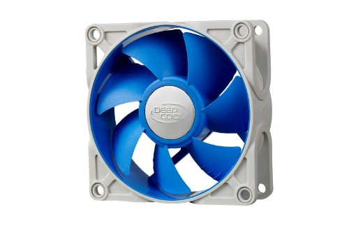 DeepCool 80mm Ultra Silent DC Fan with De-Vibration TPE Cover UF80