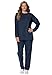 Women's Plus Size 2-Pc Fleece Sweatsuit Navy,1X
