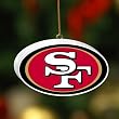 San Francisco 49ers Team 3D Logo Ornament NFL Football Fan Shop Sports Team Merchandise