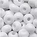 Jablonex Czech Glass Seed Beads Size 6/0 (1 Ounce) (Snow White Opaque, 6/0)