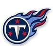 Tennessee Titans 12 Inch Left Logo Car Magnet