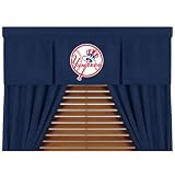 New York Yankees MVP Window Valance BlueStraight Valance