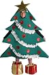Adult's Christmas Tree Halloween Costume