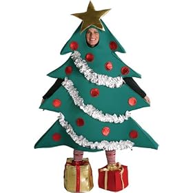 Adult's Christmas Tree Halloween Costume