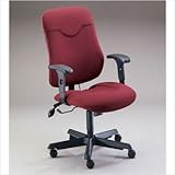 Gray Mayline Comfort Executive Posture Fabric Chair