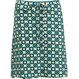 Birdie Printed Jersey Skirt (COLOR: Blue/White, SIZE:Medium)