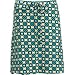 Birdie Printed Jersey Skirt (COLOR: Blue/White, SIZE:Medium)